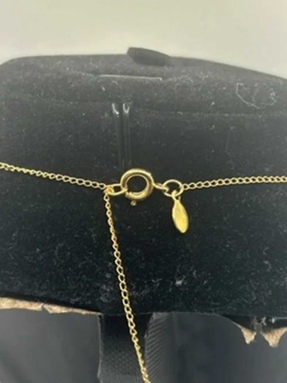 Mini Real Gold Rope Chain Cross Pendant Womens Dainty Stainless Steel Plated